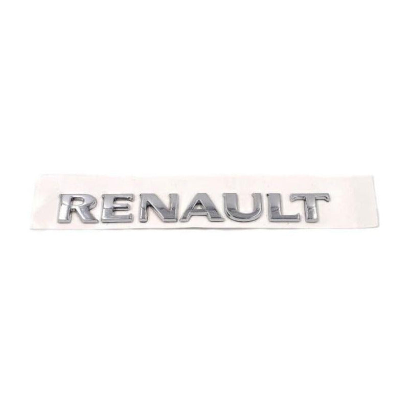 Emblema Renault Duster Koleos Megane Letra Suelta Adhesivo