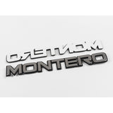 Emblema Montero Mitsubishi Pajero Lateral Hard Top